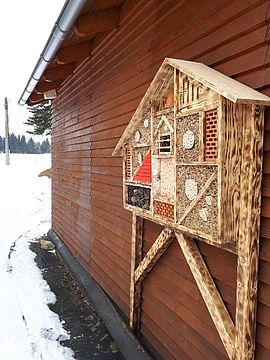 Insect hotel in Hammerbrücke